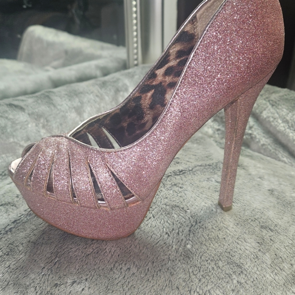 Bestey johnson stiletto platform.
